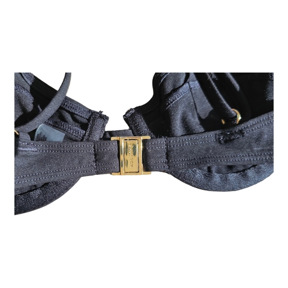 Aritzia Babaton Balconette Bikini Swim Top Black, XXS, NWT - Picture 5 of 9